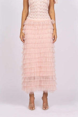 Slim Tutu Skirt - Ice Pink