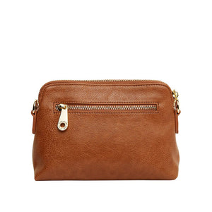 Burbank Crossbody Bag - Tan Pebble