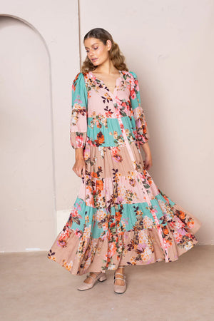 Adele Maxi Kimono Dress