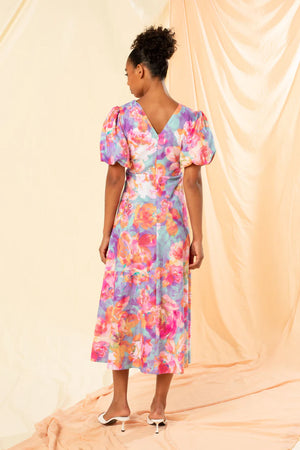 Olivia Twist Front Maxi Dress -14