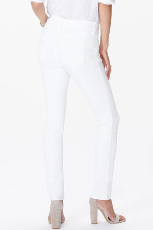 Marilyn Straight Jeans - Optic White