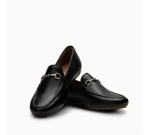 Linden Loafer- Black Leather